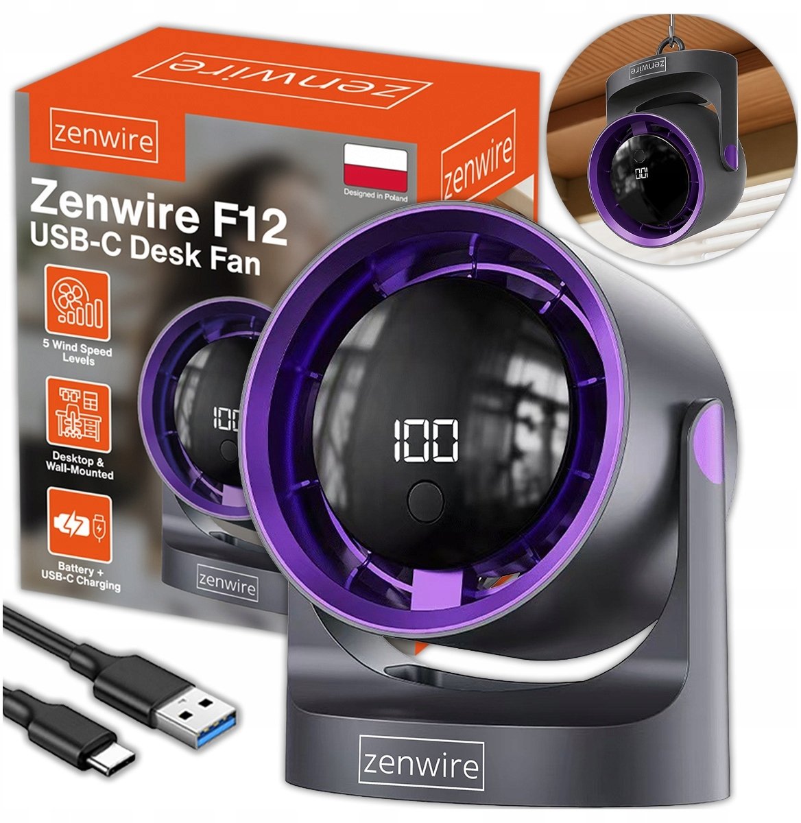Zenwire F12 USB-C | 1000547 |