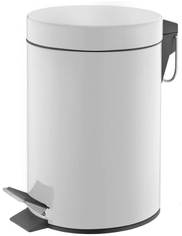 Wesco TRASH BIN PEDAL WHITE T-Y0105M