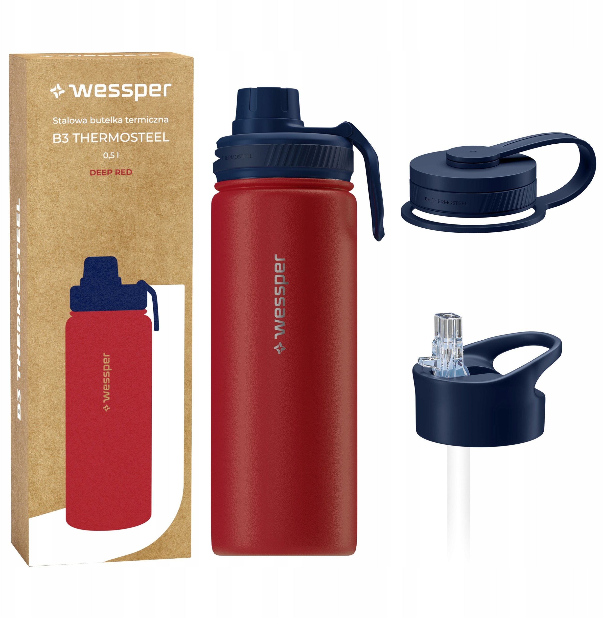 Wessper  termiczna Wessper B3 THERMOSTEEL 500ml