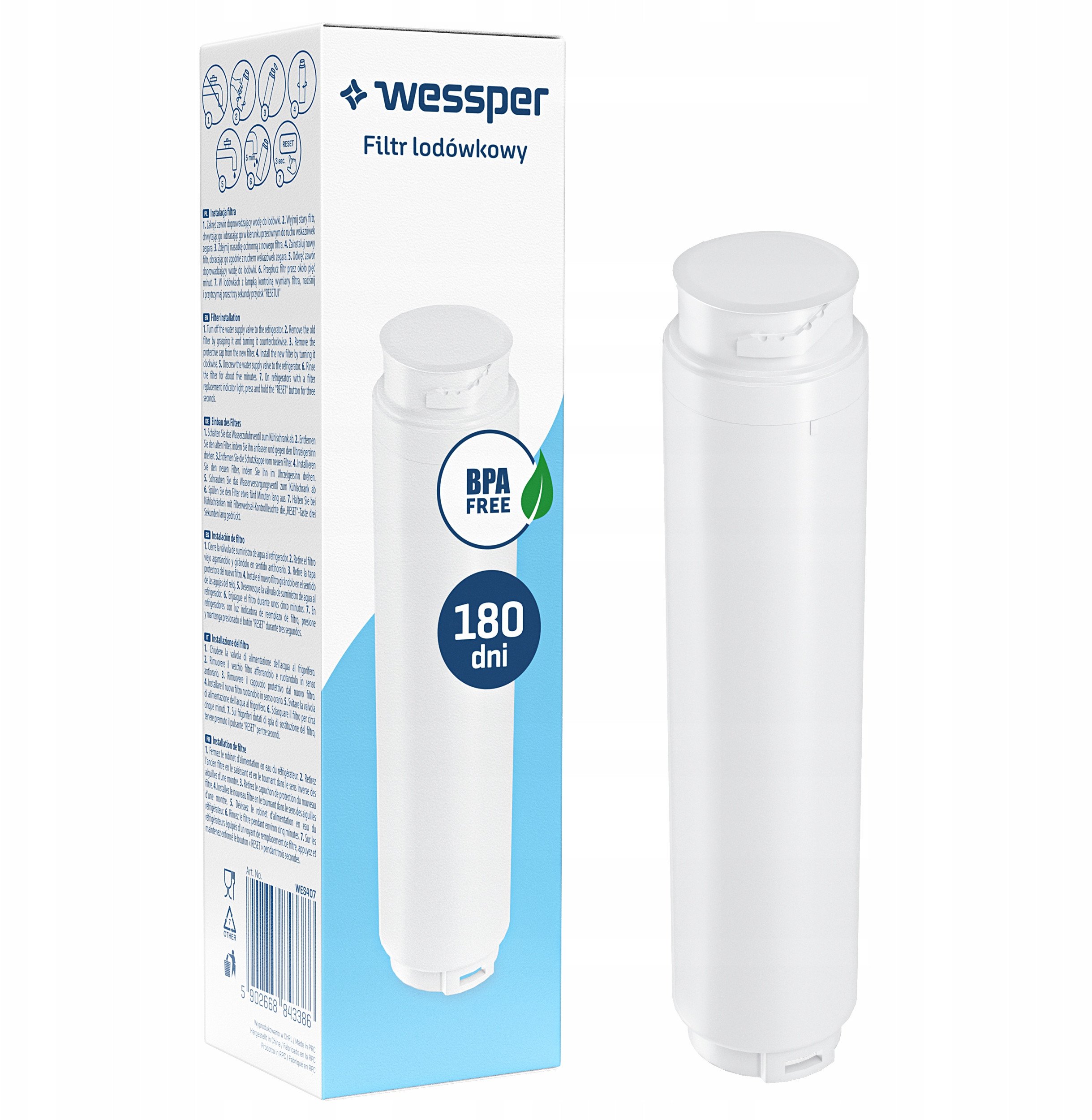 Wessper Filtr Bosch, Siemens (WES407) |