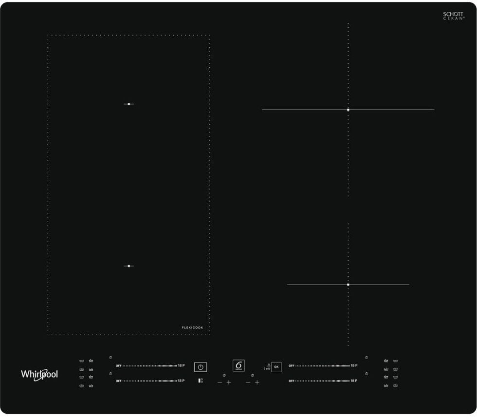 WHIRLPOOL WLS7960NE Indukcijas plīts | WLS7960NE