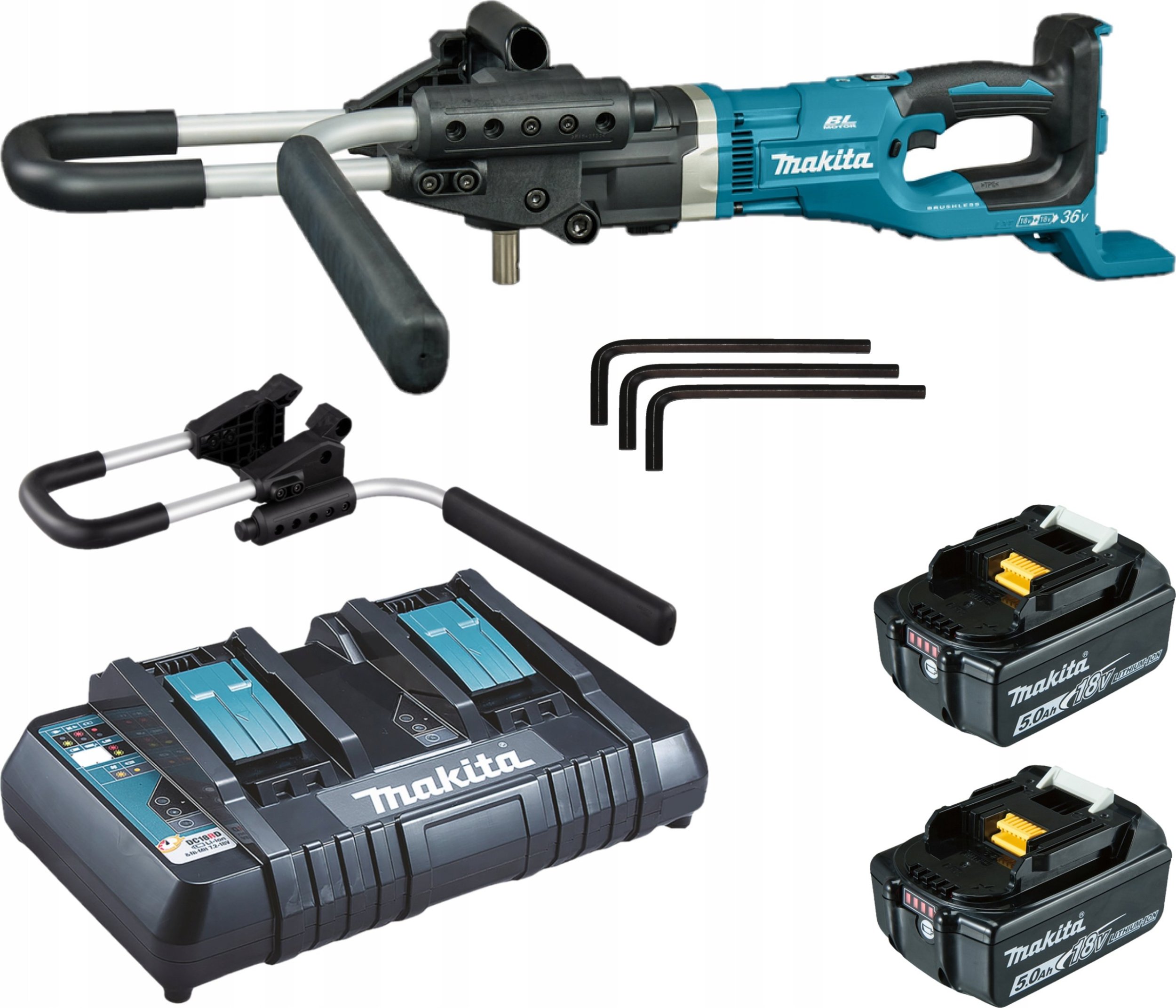 Makita MAKITA WIERTNICA GLEBOWA 2x18V DDG461PT2