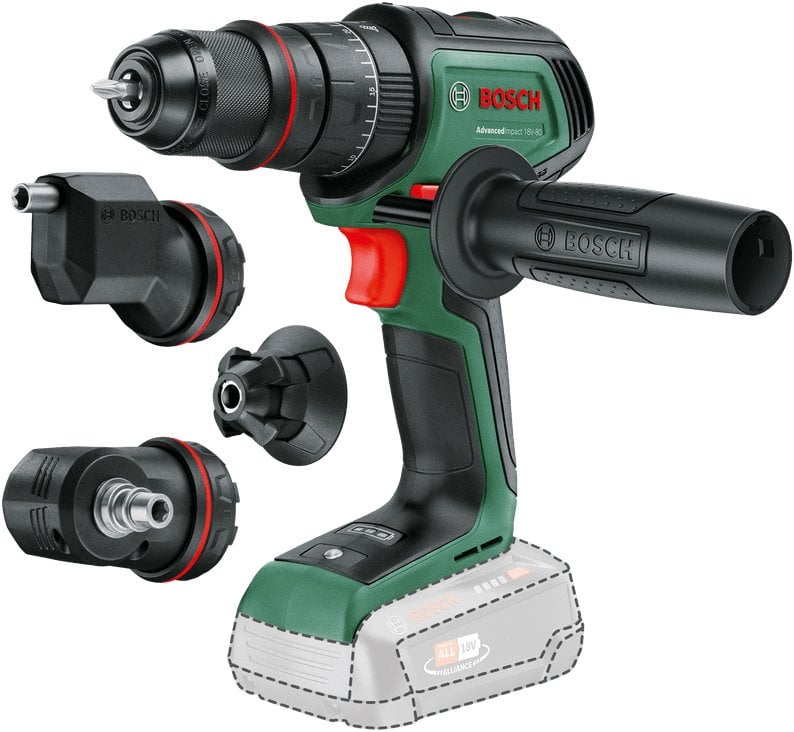 - Bosch AdvancedImpact 18V-80 QuickSnap (06039E2103)