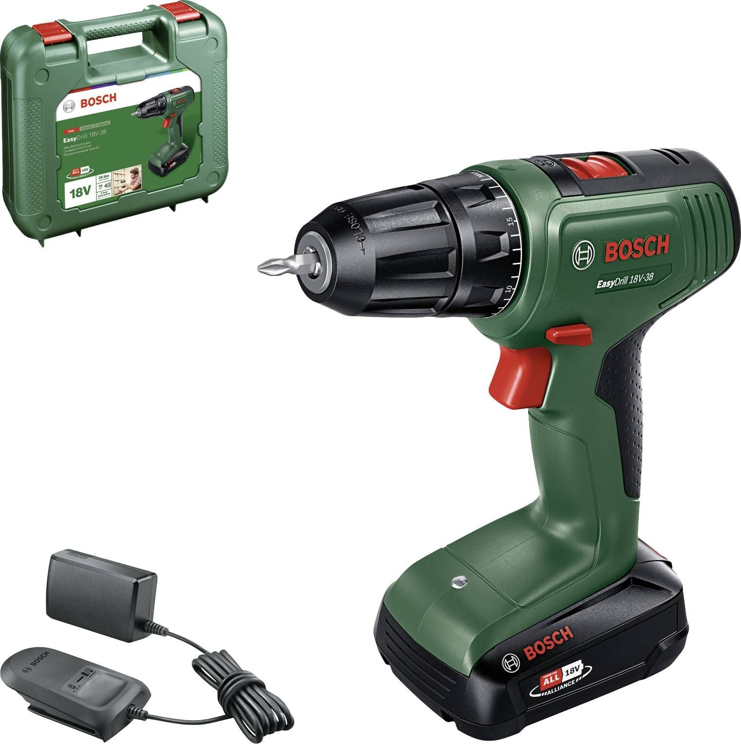 - Bosch Easydrill 18V-38 18 V