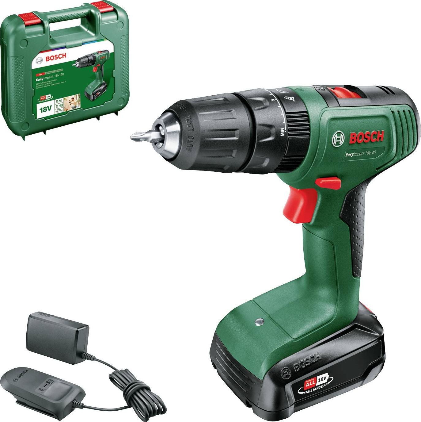 Bosch EasyImpact 18V-40 Cordless Impact Drill