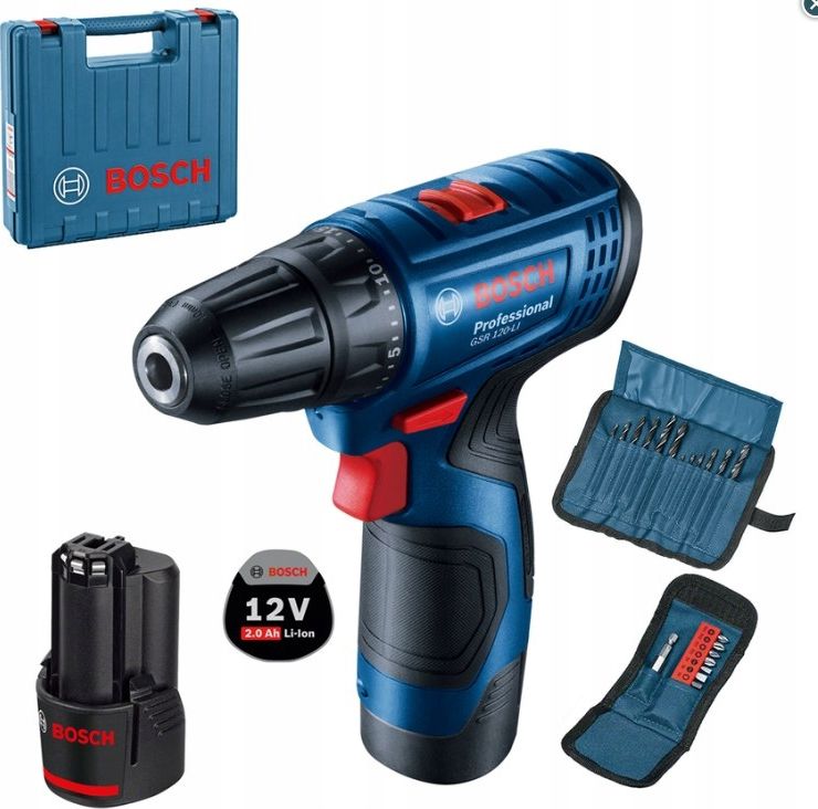 - Bosch GSR 120-LI 12 V