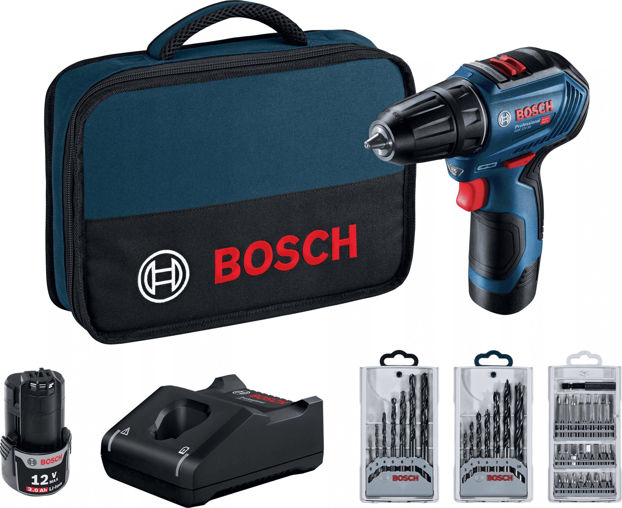 - Bosch GSR 12V-30 12 V