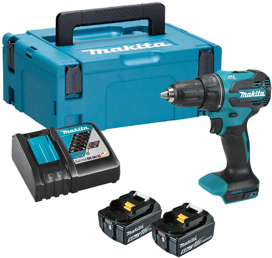 - Makita DHP490RTJ 18 V 2