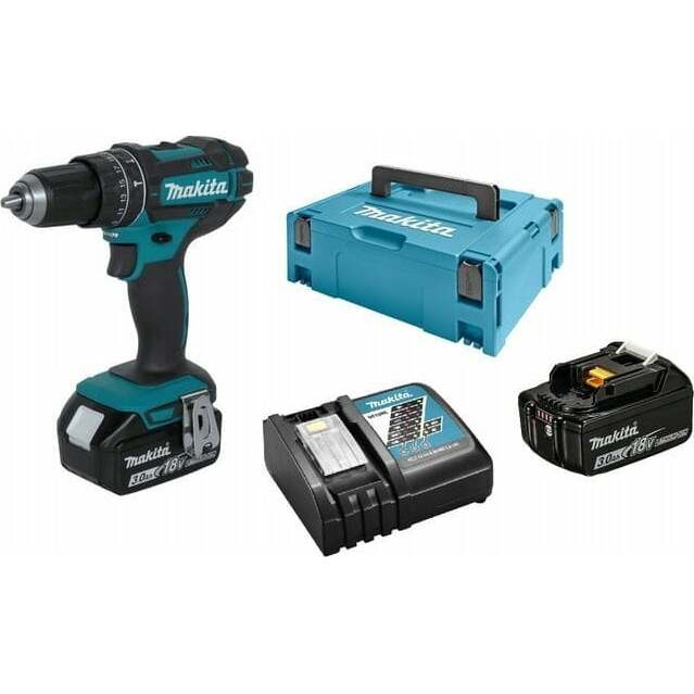 - Makita DHP482RFJ 18 V 2