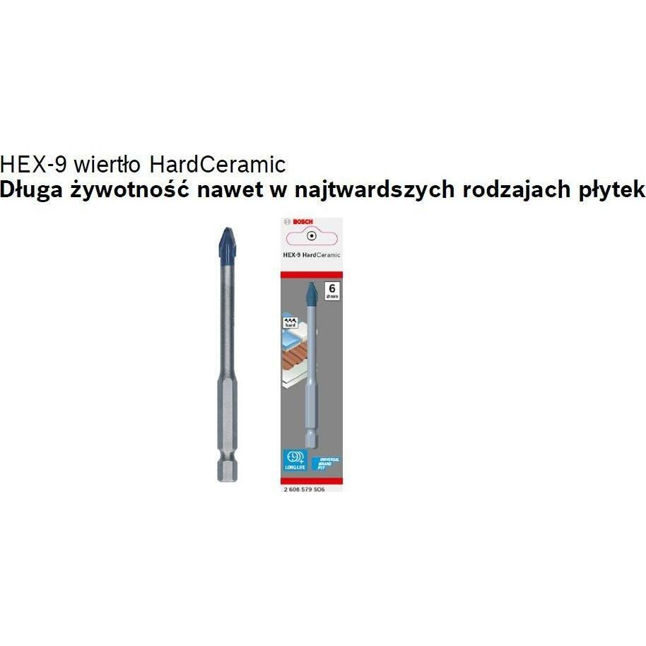 Bosch BOSCH  HEX-9 HARD CERAMIC 10