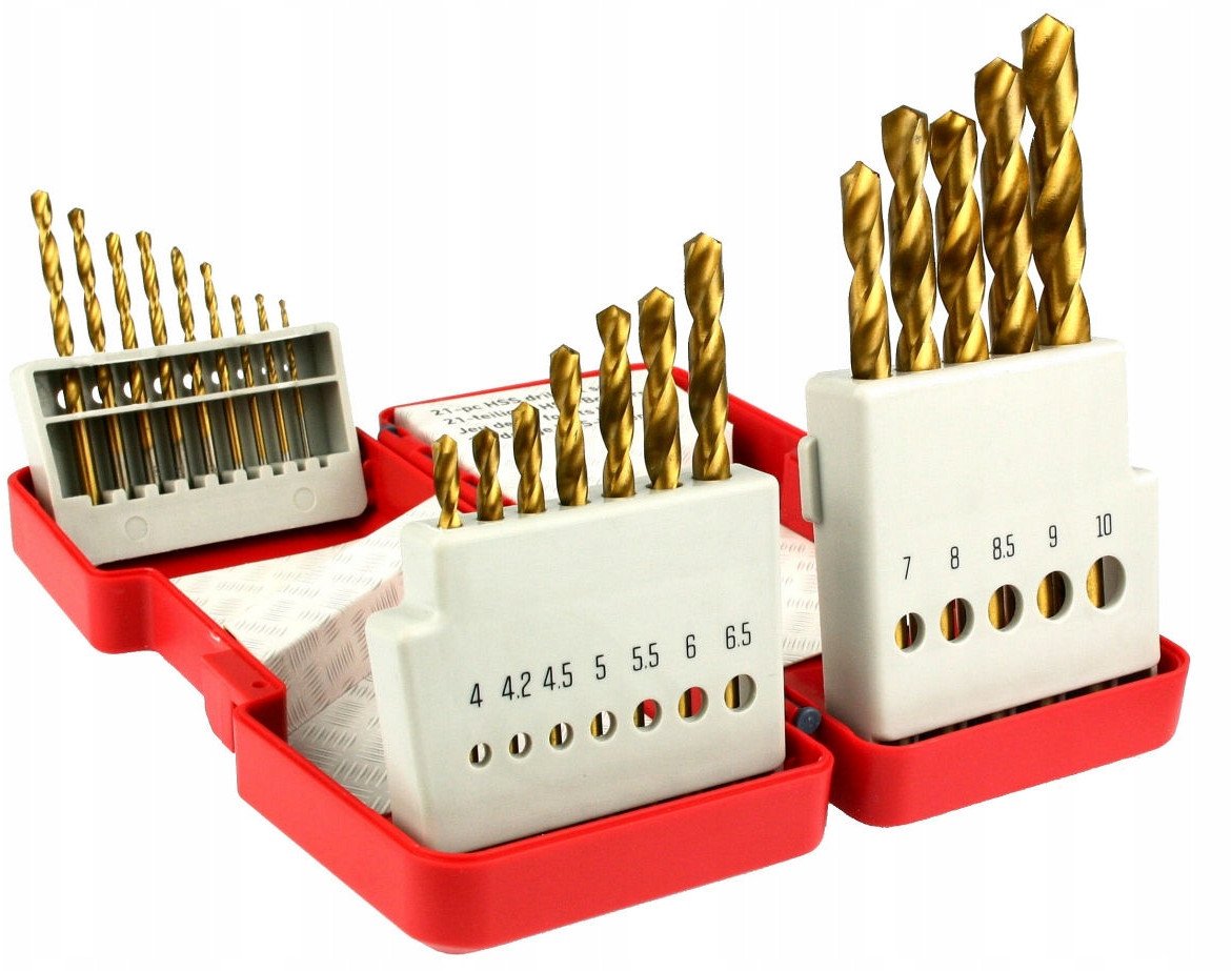 Skil 21PCS TITANIUM COATED HSS DRILL