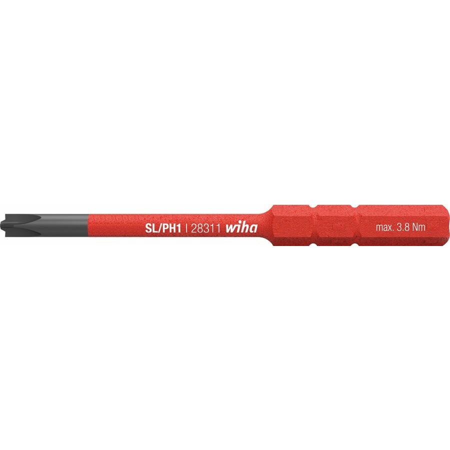 Wiha Bit slimBit electric PlusMinus/Phillips PH1x75mm