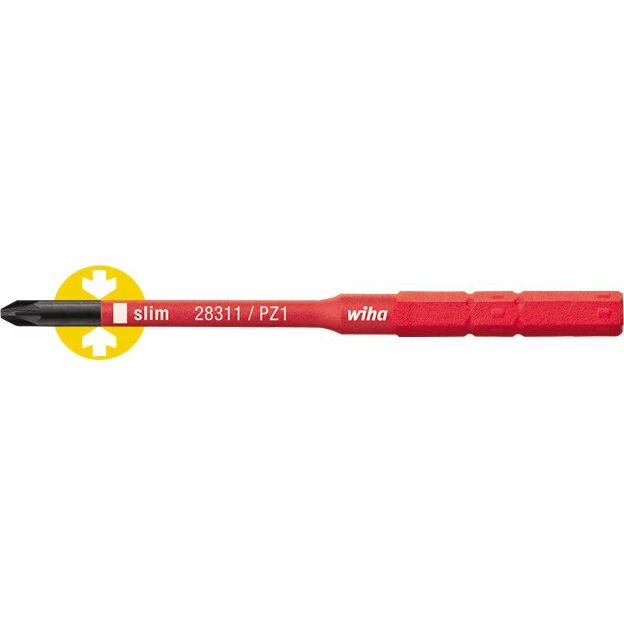 Wiha Bit slimBit electric Pozidriv PZ1x75mm