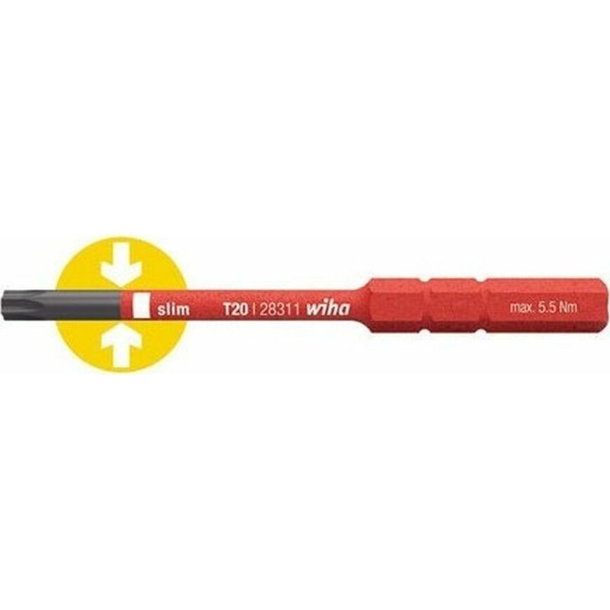 Wiha Bit slimBit electric Torx T8x75mm