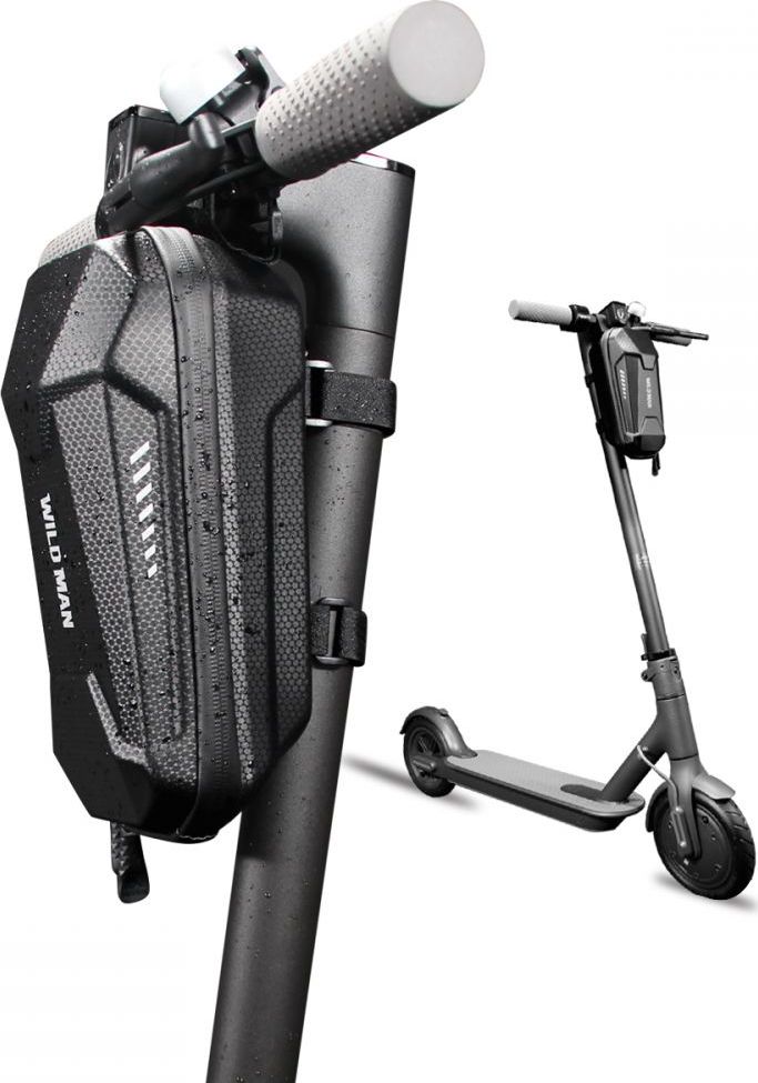 WildMan Sakwa Hardpouch Electric Scooter Black