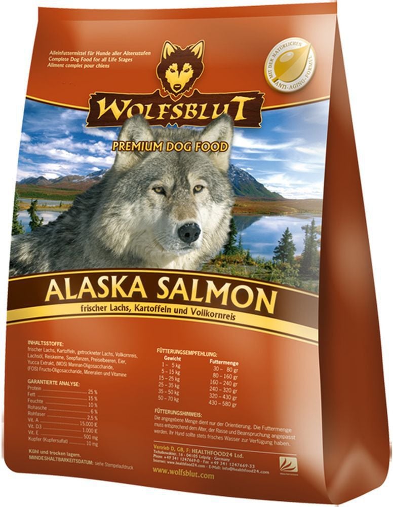 Wolfsblut Dog Alaska Salmon - łosoś