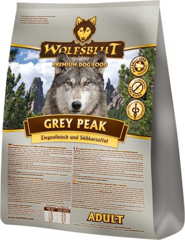Wolfsblut Dog Grey Peak - koza