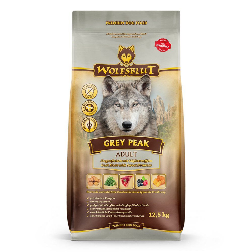 WOLFSBLUT Grey Peak Goat with sweet