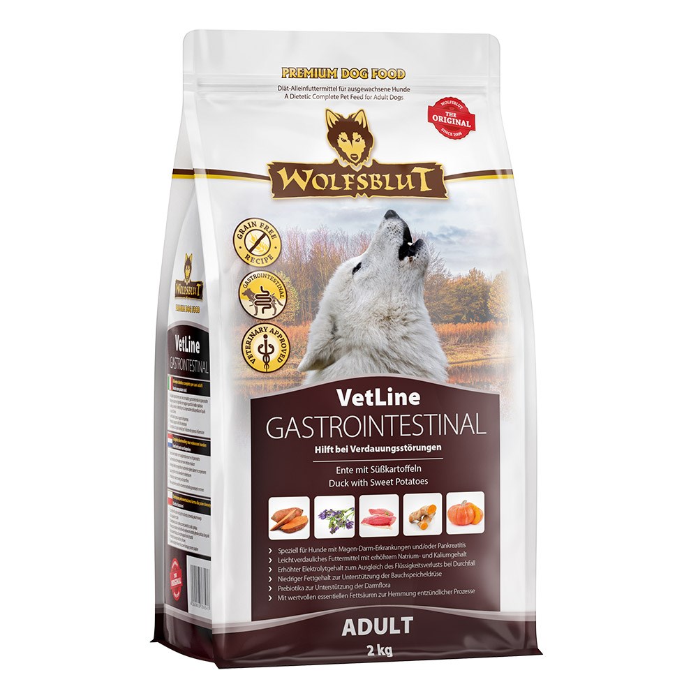 WOLFSBLUT VetLine Gastrointestinal Duck - dry