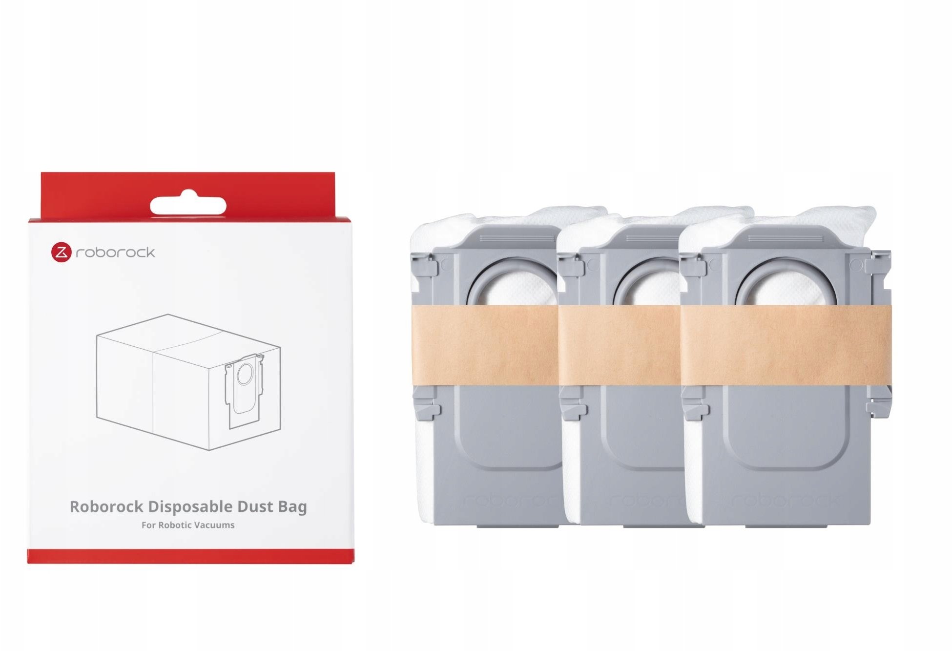 Vacuum Cleaner Accessory|ROBOROCK|Disposable Dust bag|For Qrevo/Qrevo