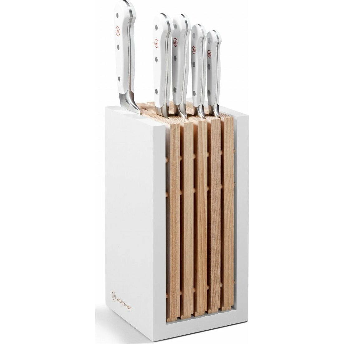 Wusthof CLASSIC WHITE z 5-oma nozami