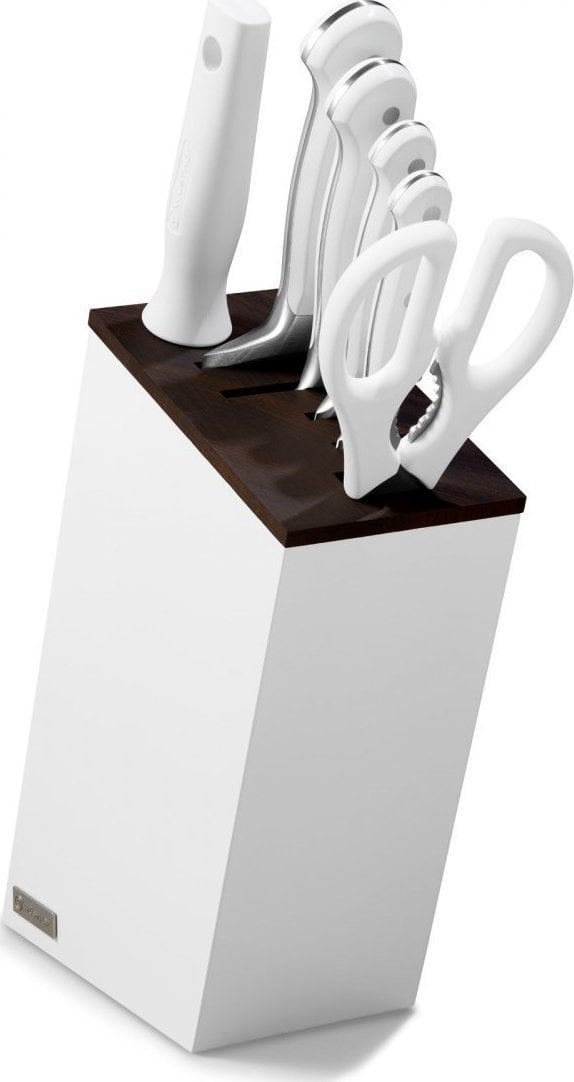 Wusthof CLASSIC WHITE z 6-oma nozami