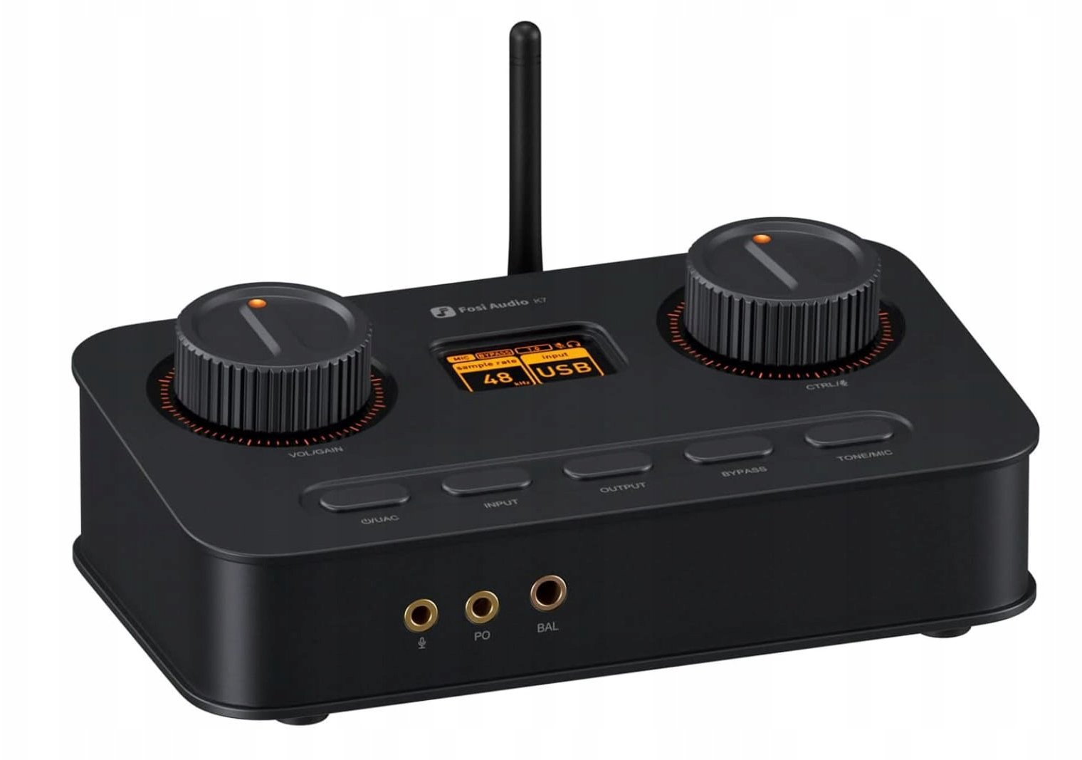 Słuchawkowy Fosi Audio K7 black -