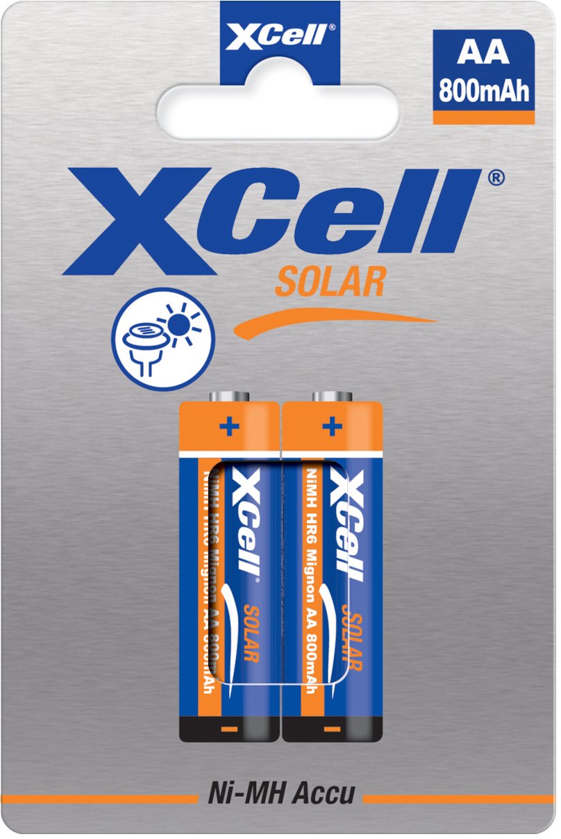 XCell Akku Solar X550AA Ni-MH Mignon