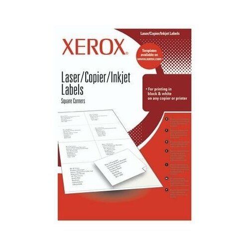 Xerox Xerox Labels 21.2 x