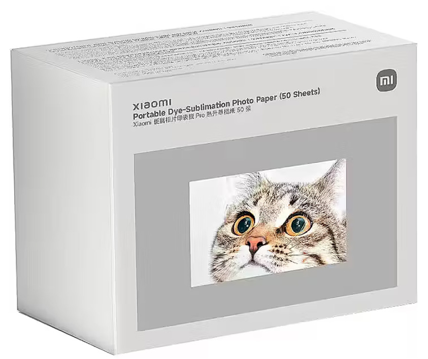 Xiaomi PORTABLE DYE-SUBLIMATION PHOTO PAPER (50