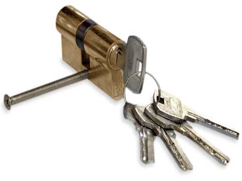 Yale CYLINDER LOCK 65MM 30X35 BRASS