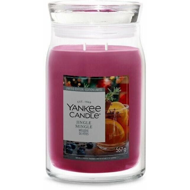 Yankee Candle Jingle Mingle a Cylidner