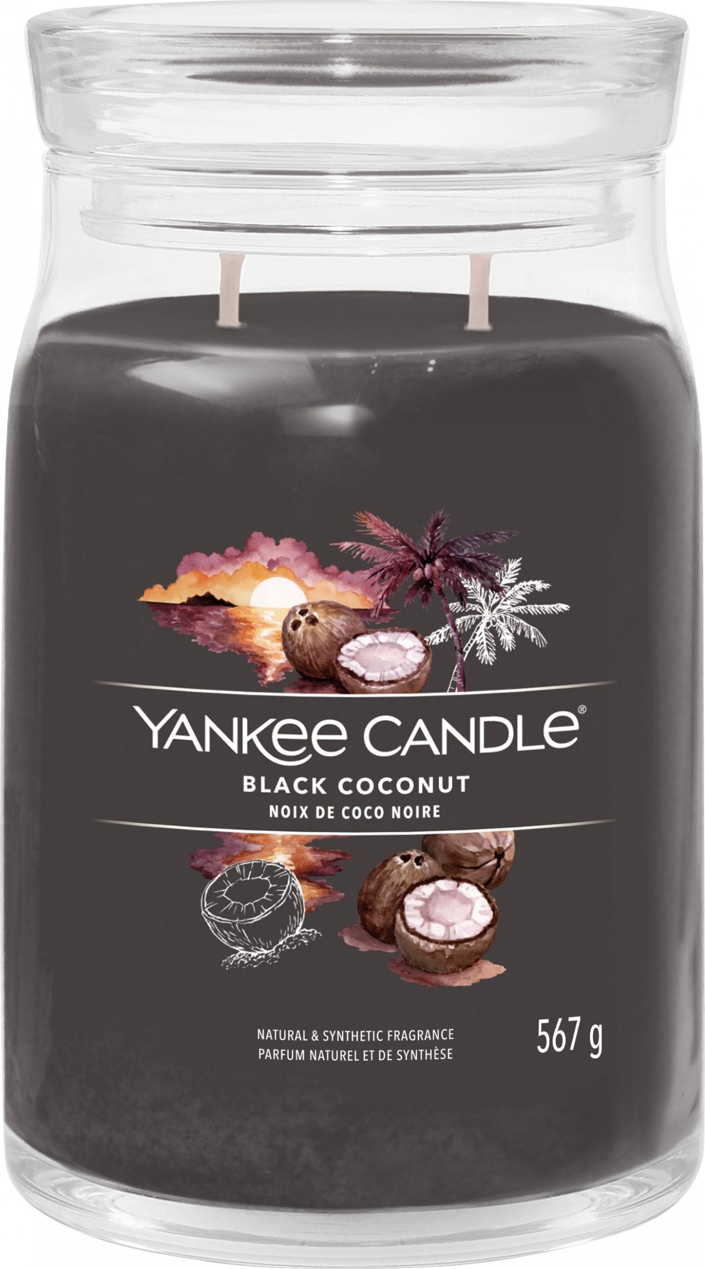 Yankee Home Świeca BLACK COCONUT YANKEE