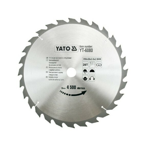 Yato 350x30mm 28z YT-6080 | YT-6080