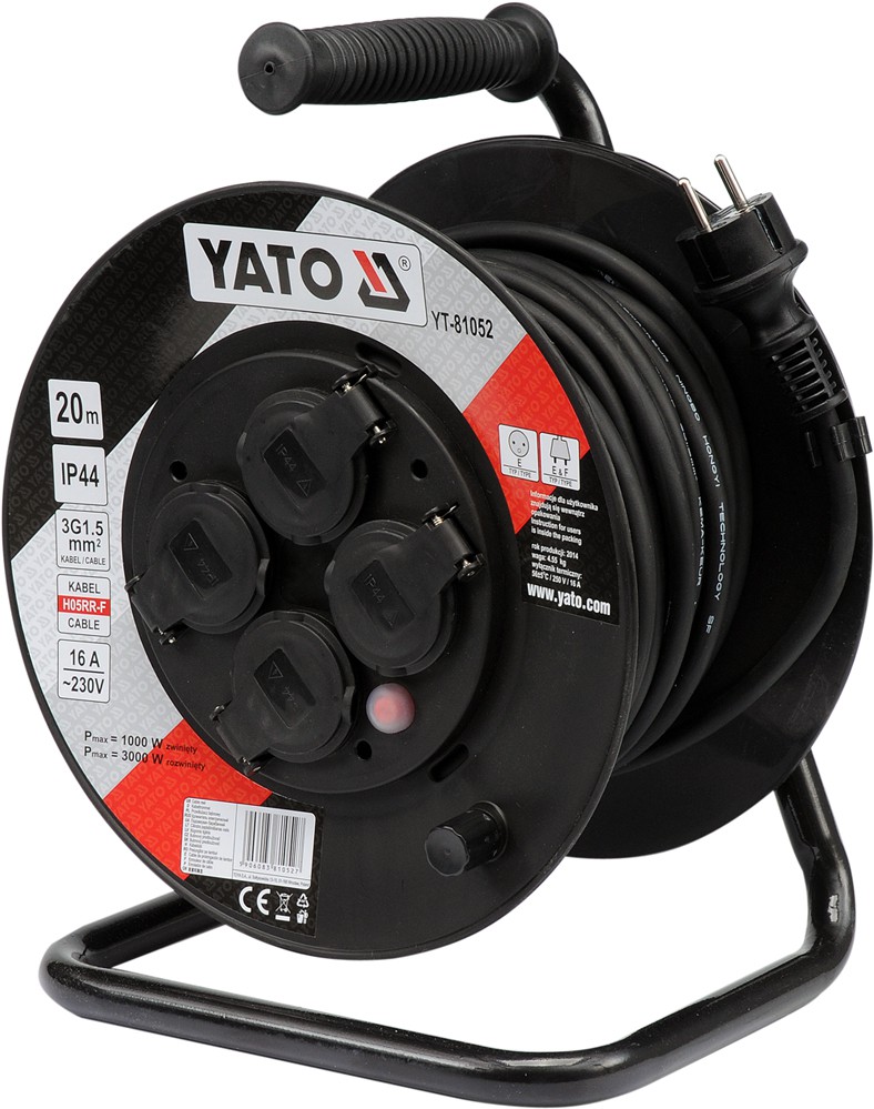 Yato 20m/4 a 230v H05RR-F 3x1