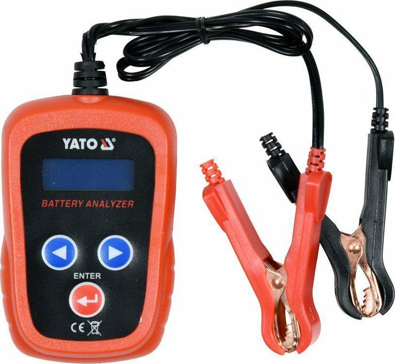 YATO YT-83113 12V 200-1200A Akumulatora testeris