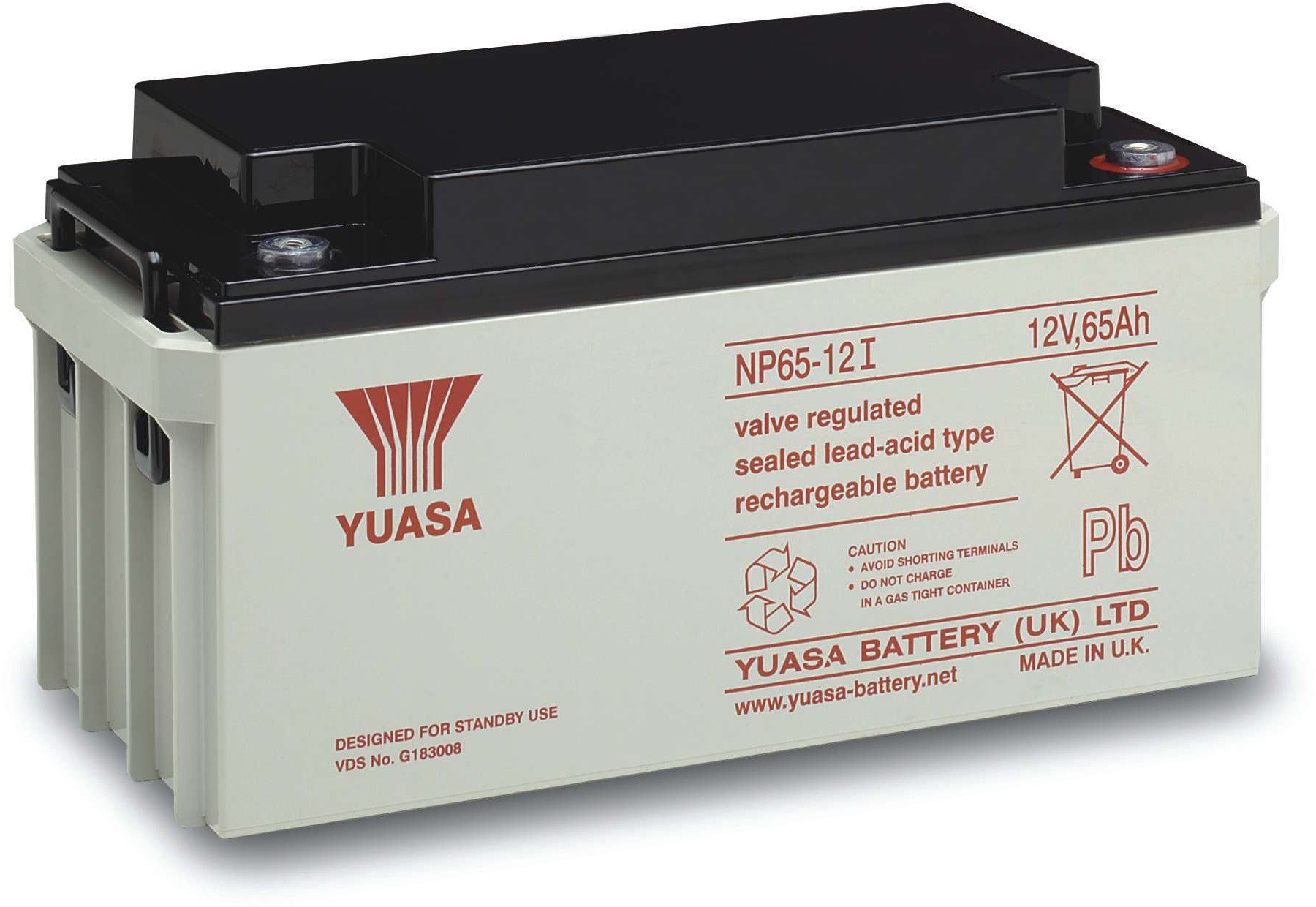 Yuasa NP65-12 YUASA 65Ah 12V  AGM