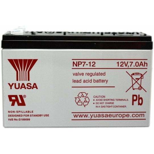Yuasa NP7-12 YUASA 7Ah 12V  AGM