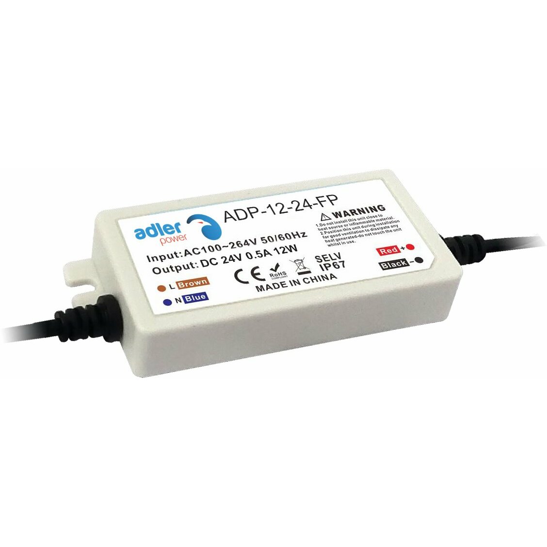 Zasilacz Adler Driver 24V/0.5A CV
