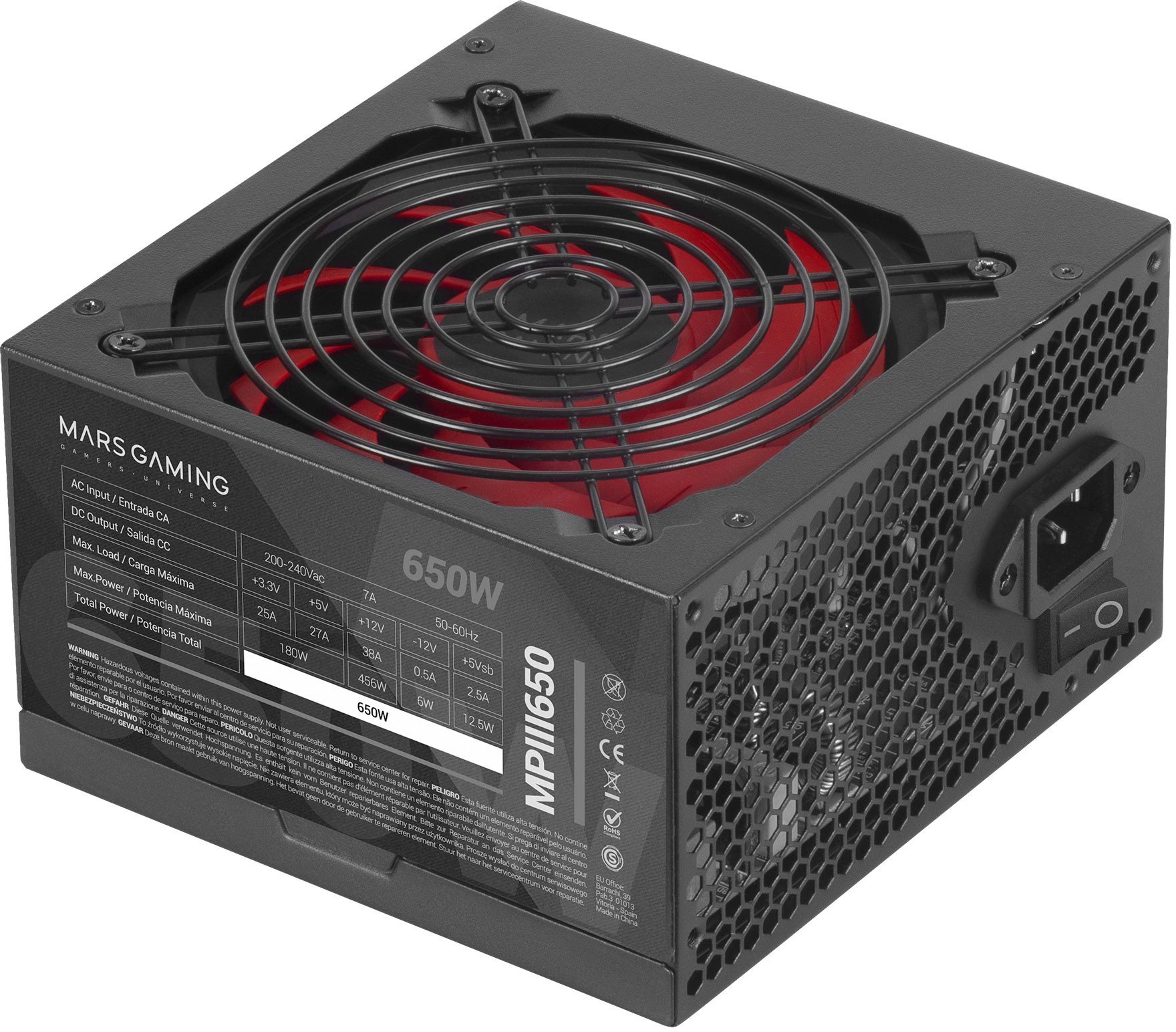 Zasilacz Mars Gaming Mars Gaming MPIII650