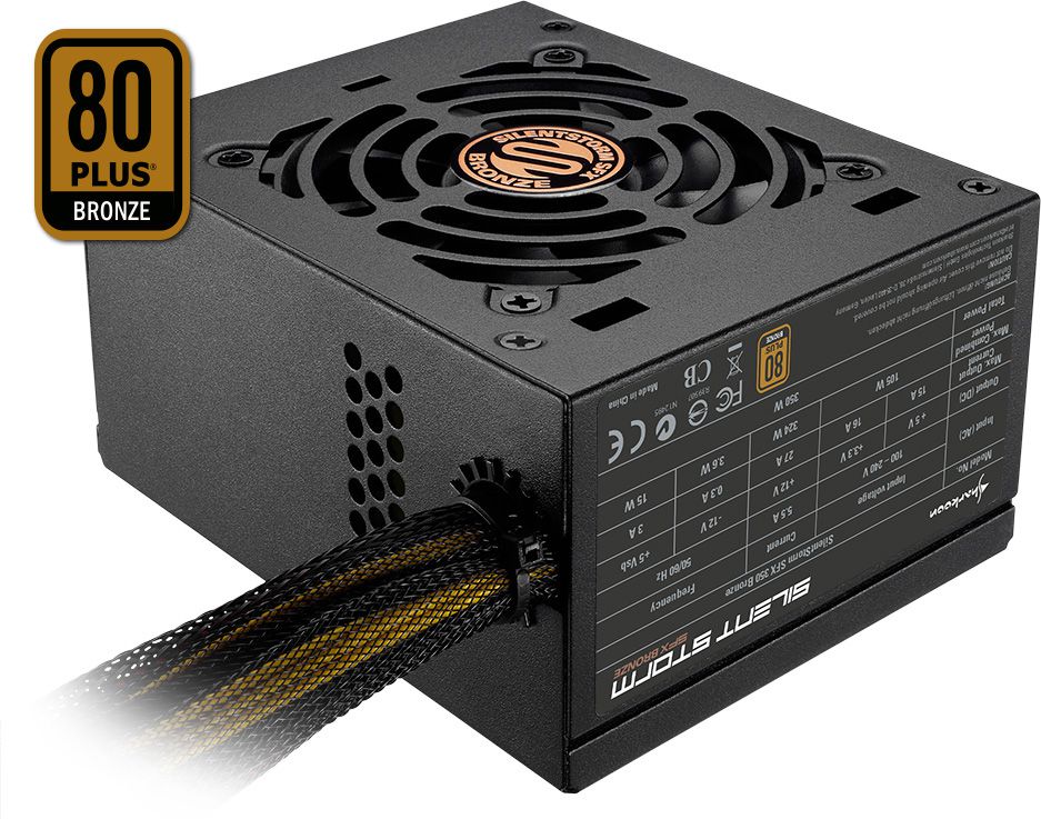 Zasilacz Sharkoon SilentStorm SFX Bronze 450W