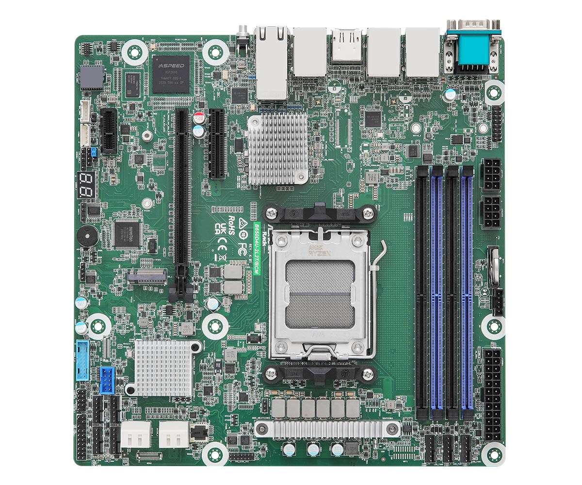 Asrock B650D4U-2L2T/BCM motherboard AMD B650 Express