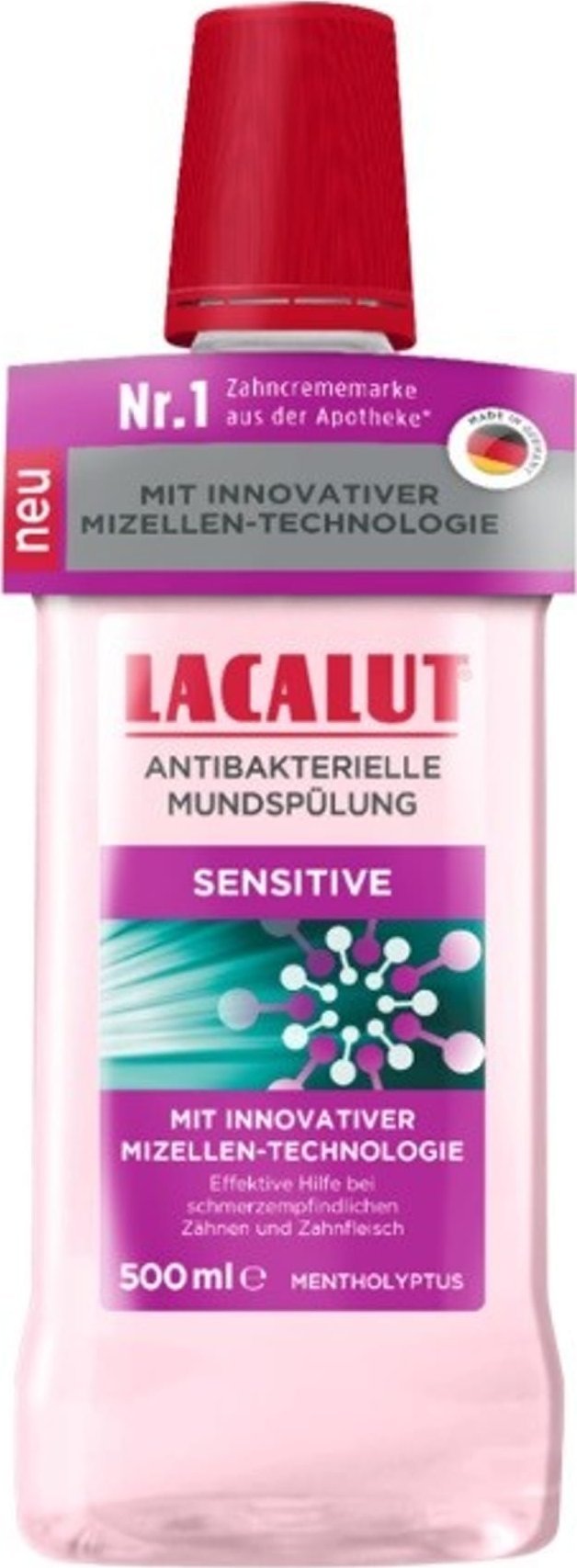 Zdrovit LACALUT Sensitive Antybakteryjny do płukania