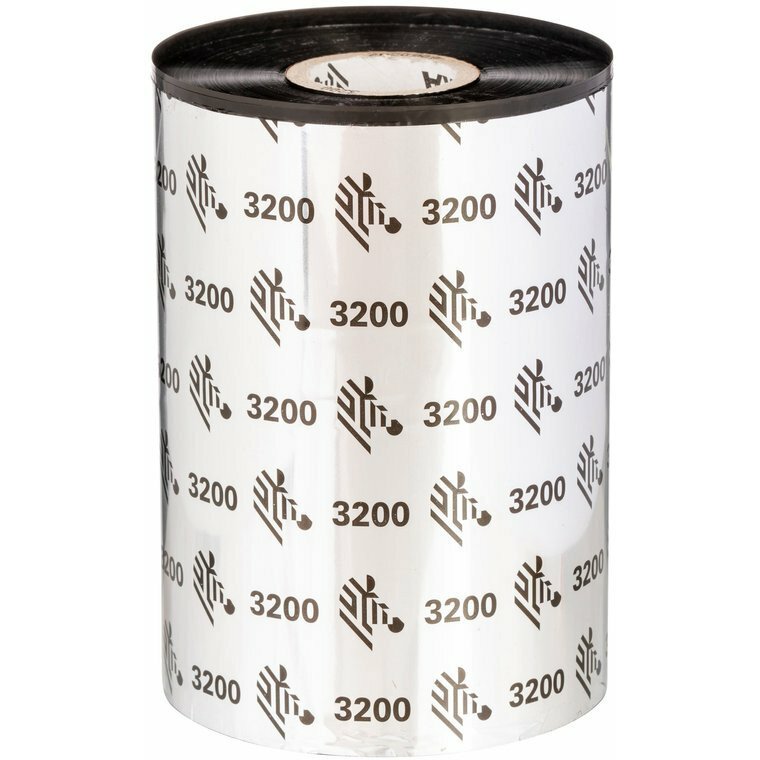 ZEBRA Wax/Resin Ribbon, 110mmx300m, 3200; High