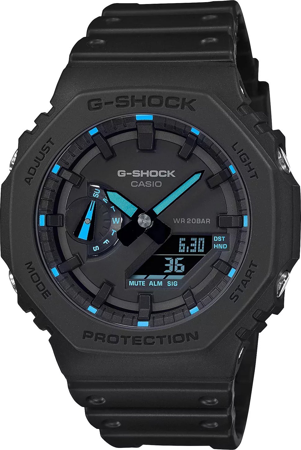 Casio G-SHOCK Casio Octagon Neon Accent