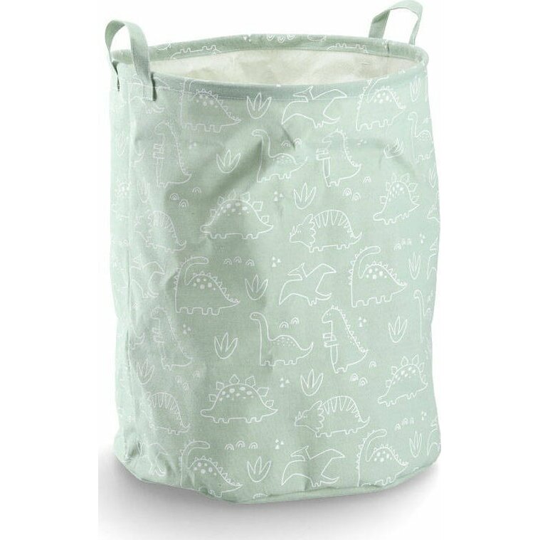 Zeller Laundry hamper "Dino", canvas