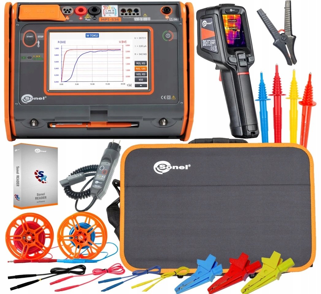 Sonel parametrów instalacji ch MPI-536 WMPLMPI536