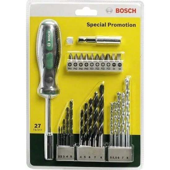 Bosch SET WITH HAND SCREWDRIVER 27-
