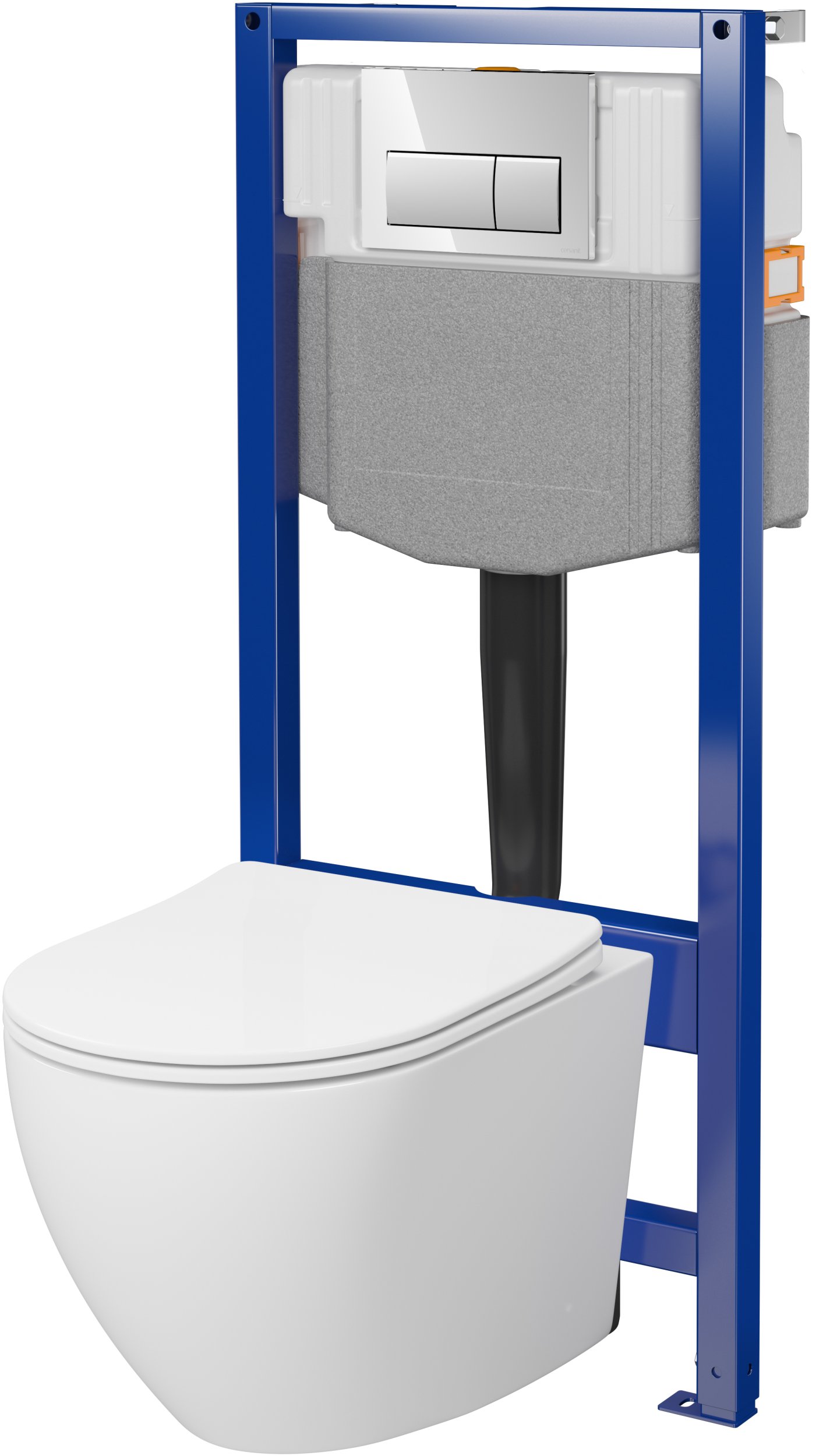 Podtynkowy Cersanit D237 SYSTEM 50 3/6