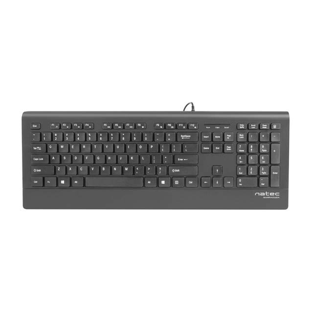 Natec  BARRACUDA Slim Black USB |